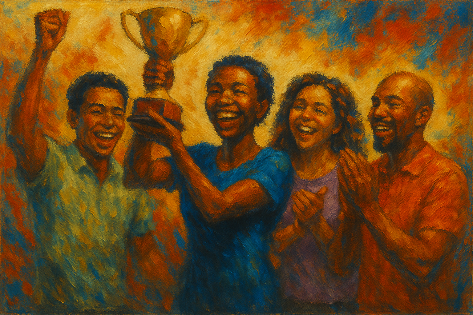 Celebration by Folake Adebayo - Reclaimed Metal Sculpture